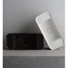 White Ceramic Geo Mini Handfat