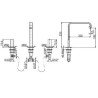 F.lli Frattini Vita M Style Basin Taps