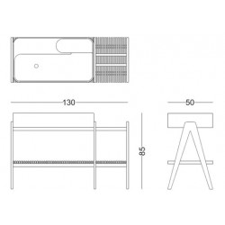 NIC Design Trama Tvättställ