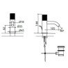Mitigeurs Lavabo Antonio Frattini R2