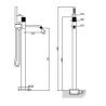 Antonio Frattini R2 Bath Shower Taps