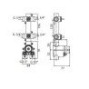 Antonio Frattini Dudok Shower Mixers