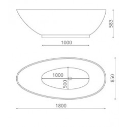 Glass Design Kool Badkuipen