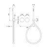 Mitigeurs Douche Ceadesign Giotto