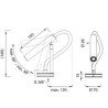 Mitigeurs Lavabo Ceadesign Asta