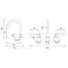 Mitigeurs Lavabo Ceadesign Lutezia