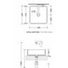 Flaminia Miniwash Handfat
