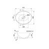 Scarabeo Ovo Bathroom Basins