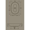 Vitruvit Mild Bathroom Basins