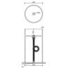 SDR Ceramiche Flat Waschbecken