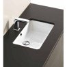 Art Ceram Gea Einbauwaschbecken