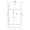 Flaminia Plate Shower Cabins