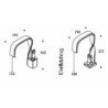 Ritmonio Nastro Bathroom Taps