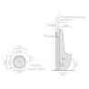 Galassia Ergo Urinals