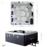 Colacril Caribe Jacuzzi Spa