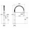 Lineabeta Seciari Kitchen Taps