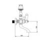 Bongio La Tosca Bath Shower Taps