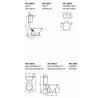 Axa Contea Toiletten