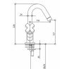 Bongio Alcor Wastafelkranen