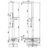 Colonnes douche Fantini Milanoslim
