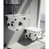 Art Ceram Cow Toilet Seats