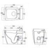 Althea Ceramica Oceano Toiletbrillen
