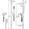 Zazzeri Soqquadro Bath Shower Taps