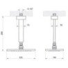 Gessi Rettangolo Showerheads