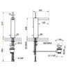 Gessi Rettangolo Cascata Armaturen