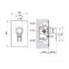 Gessi Riflessi Bath Shower Taps