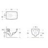 Ideal Standard Cantica Toalettstolar