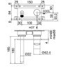 Mitigeurs Lavabo Zazzeri Q316