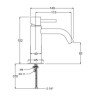 Mitigeurs Lavabo QD Rubinetterie Curvy