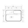 NIC Design Trama Waschbecken