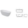 GSG Ceramic Design Hit Bathtubs