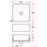 Lavabos Vitruvit Frame