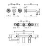 Mitigeurs Lavabo Fantini AW/Pipe