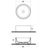 Lavabos Disegno Ceramica Round
