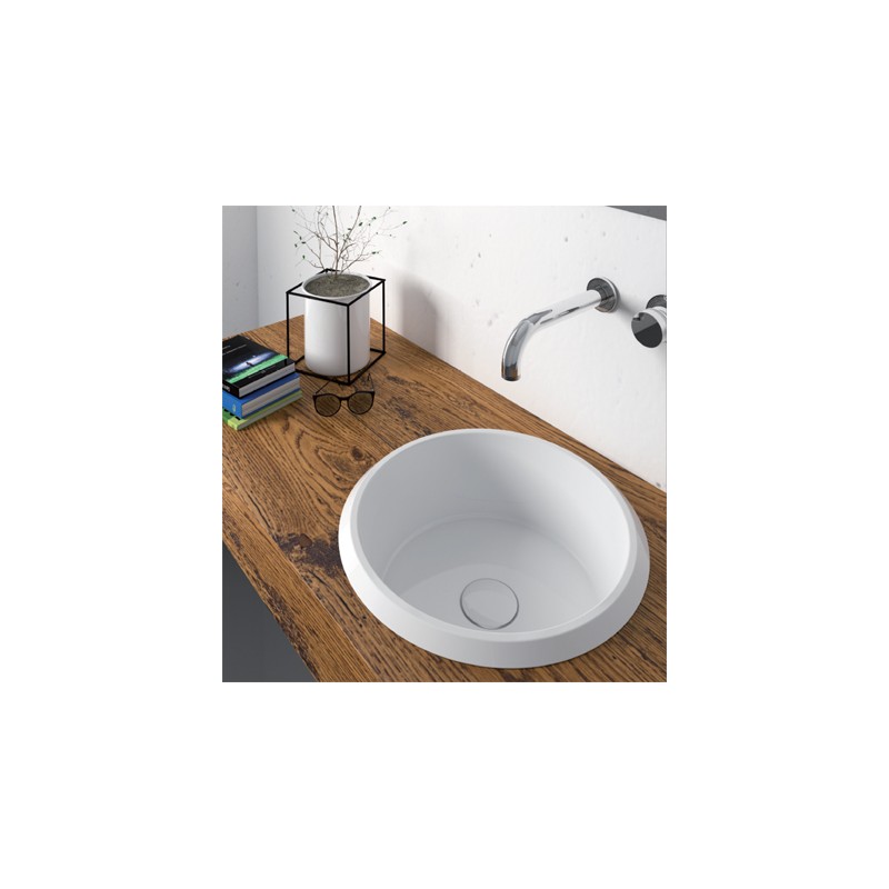 Olympia Ceramica Vinyl Bathroom Basins