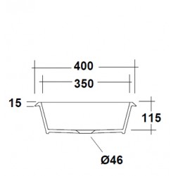 Olympia Ceramica Vinyl Bathroom Basins