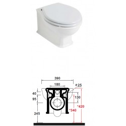 Olympia Ceramica Impero Traditional Toilets