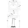 Olympia Ceramica Impero Traditional Bathroom Sinks