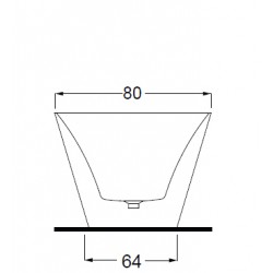 Olympia Ceramica Traccia Bathtubs