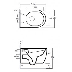 Olympia Ceramica Tornado Toilets