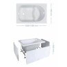 Colacril Pega Bathtubs