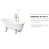 Art Ceram Hermitage Bathtubs