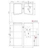 NIC Design Twin Wastafels