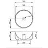 Scarabeo Fidia Bathroom Basins