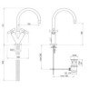 Zazzeri Da-Da Bathroom Taps