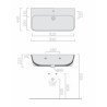 Galassia Meg11 Bathroom Basins